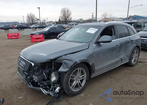 2014 Audi Q5 3.0T Premium Plus z USA, uszkodzony, nr VIN WA1DGAFP5EA035457